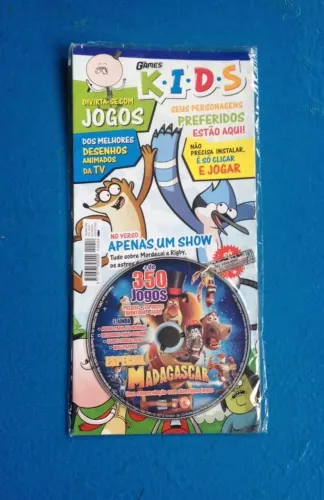 Cd De Jogos Game Kids + De Centena De Jogos desenho animados tv rodam direto do cd l16