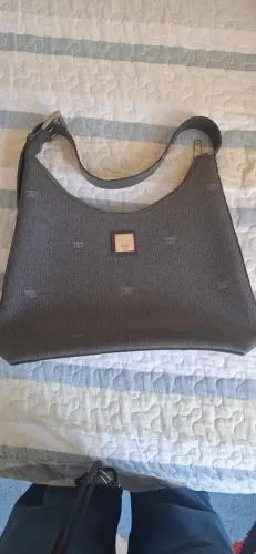 Bolsa Victor Hugo cinza, vintage,ORIGINAL