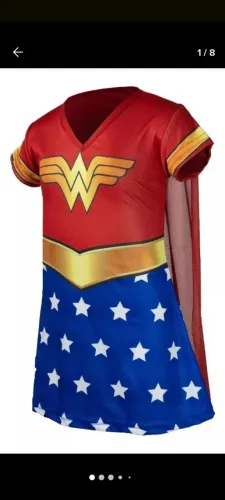 FANTASIA INFANTIL  DA MULHER MARAVILHA 