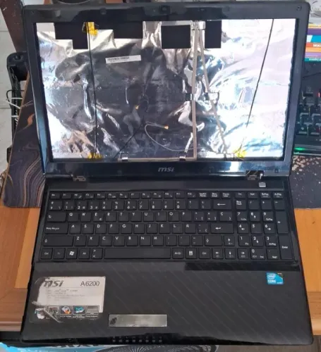 Carcaça Notebook MSI A6200 Completa 