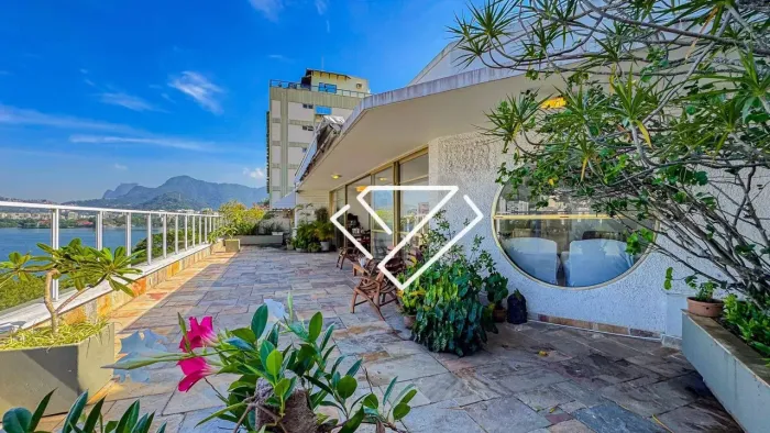Cobertura com 5 Quartos à venda, 511 m² por R$ 7.500.000 - Lagoa - Rio de Janeiro/RJ