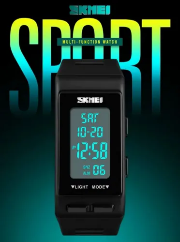 Relógio Pedômetro Contador de Passos, Calorias, KM Skmei Step Counter Esportivo