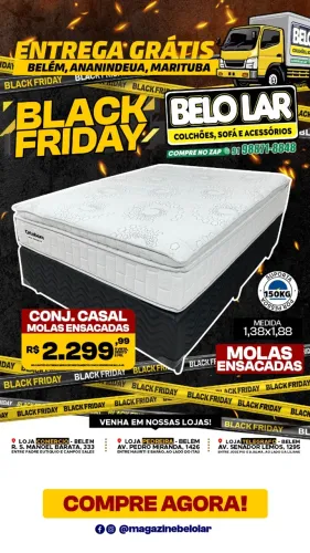 Cama Box Casal Molas Ensacadas