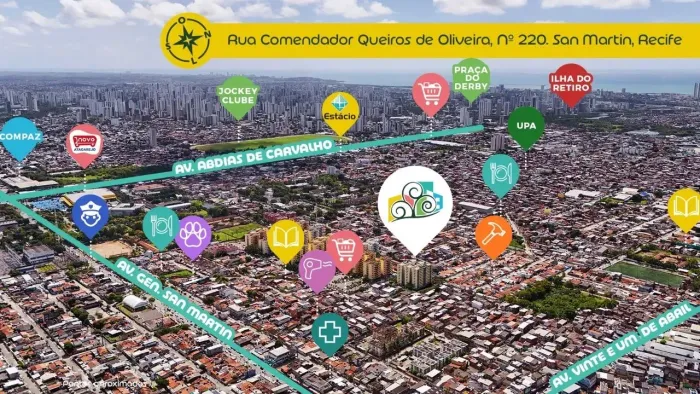 Preço Imbatível! 2 Quartos em Condomínio Completo  - Recife - PE