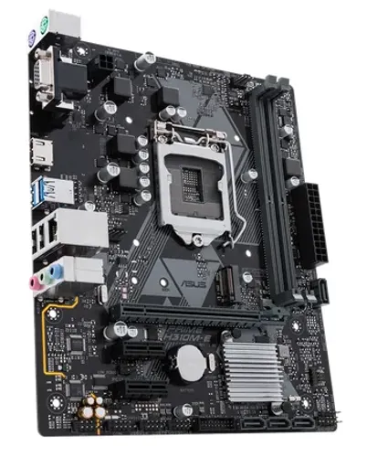 Placa mãe PRIME H310M-E + Processador i3 9100f