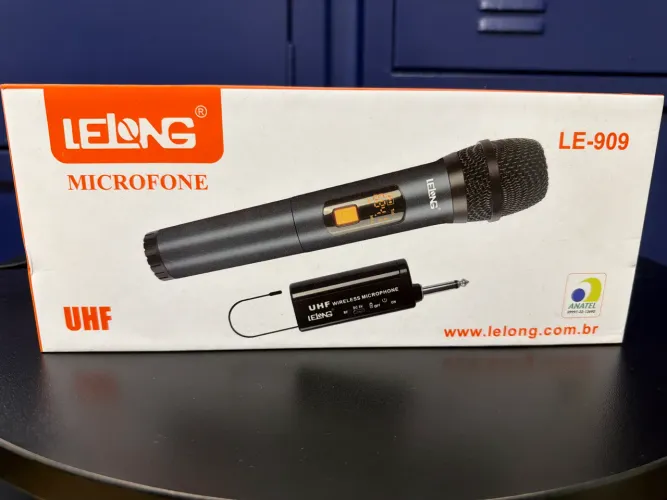 Microfone sem fio profissional Lelong