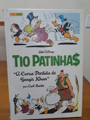 Coleção Carl Barks - Tio Patinhas - A coroa perdida de Genghis Khan - Raro - Excelente est