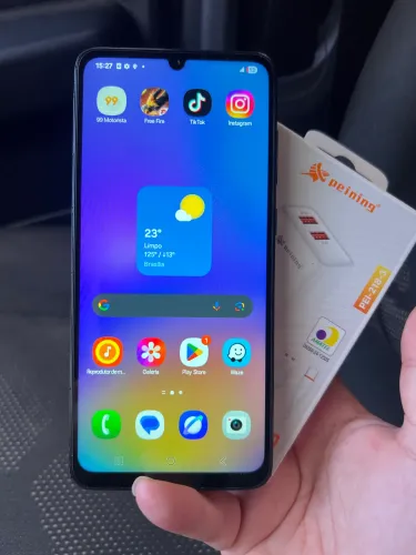 Celular Samsung A05 + Carregador Turbo