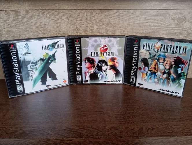 Trilogia Final Fantasy para PS1 (REPRÔ) -LEIA