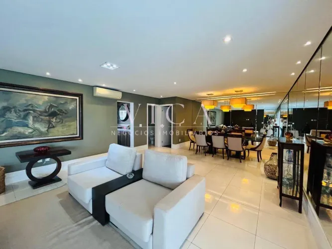 Apartamento mobiliado com 212m², 3 dormitórios por R$ 18.000 - Alphaville