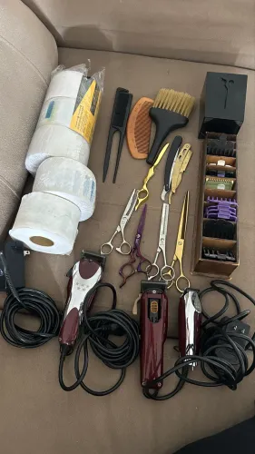 Kit barbeiro completo 