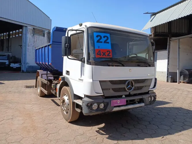 Mercedes-Benz Atego 1419/48 2021/2022 Vamos Seminovos Goiania