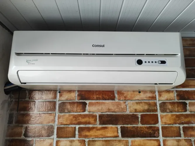Ar condicionado quente e frio