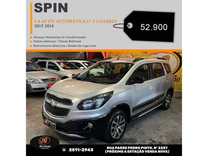 Chevrolet Spin Activ 1.8 8V Econo. Flex 5P Mec. 2016