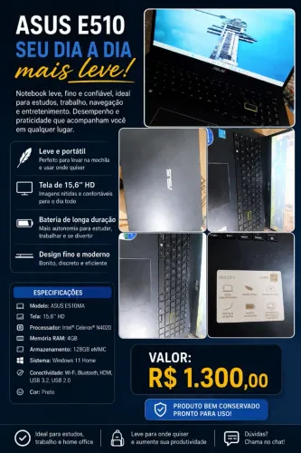 Notebook Asus 