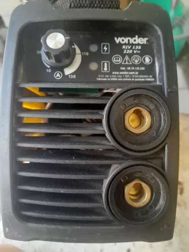 Máquina de Solda Vonder RIV 135 Retificadora / Inversora
