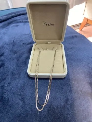 Vendo corrente de prata 925