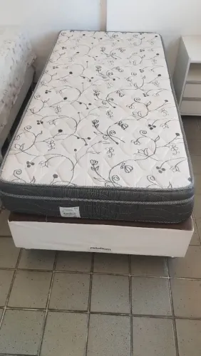 Colchão solteiro extra firme e base - Ortobom