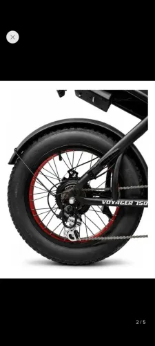 Bicicleta elétrica konnan 750w