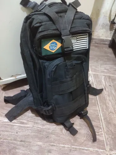 Mochila militar pra tamanho kids