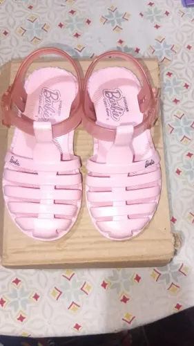 Sandália infantil da barbie