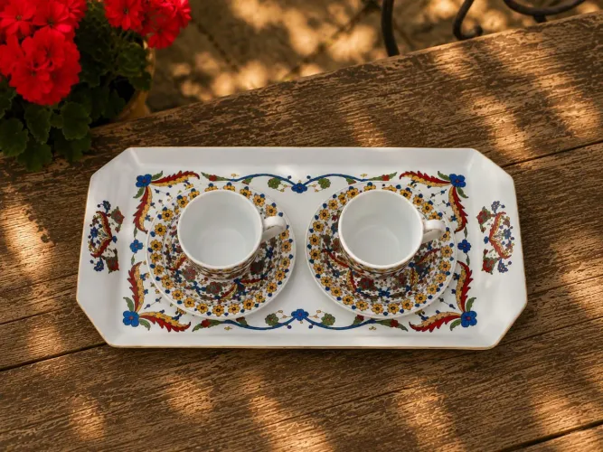 Conjunto de Café Royal Windsor com Bandeja