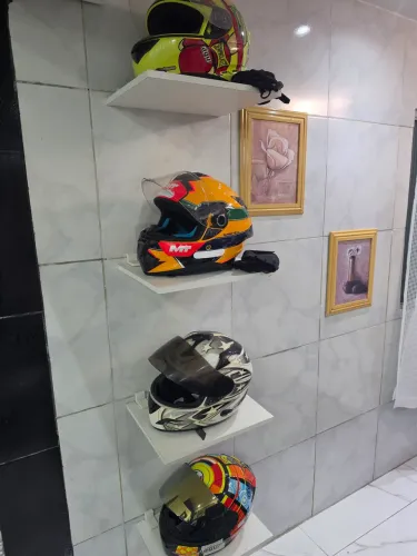 capacete com óculos tamanho 60