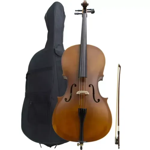 Violoncelo Custom 4/4 Arco e Breu com Case - E038408