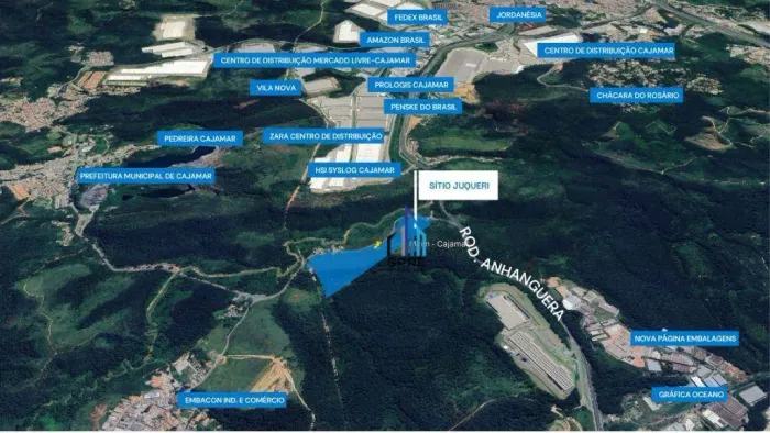 Área à venda, 140000 m² - Vila Nova - Cajamar/SP