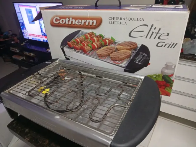 Churrasqueira Elétrica Cotherm Elite Grill - Semi-nova (Ótimo estado)