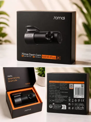 Câmera Veicular 70mai Dash Cam M310 Plus 2K