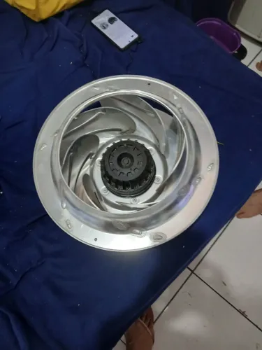 Ventilador centrifuga radial 3 peças