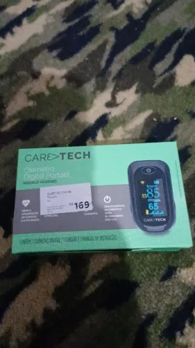 Oximetro digital portátil novo!