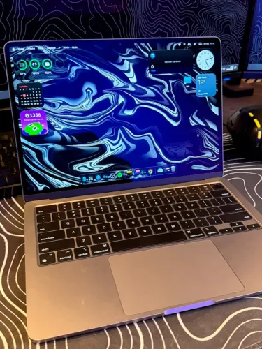 MacBook Air M3 8GB 256GB SSD - Seminovo, Bateria 100%