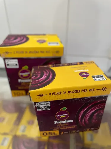 Caixas de açaí atacado e varejo 5 e 10L