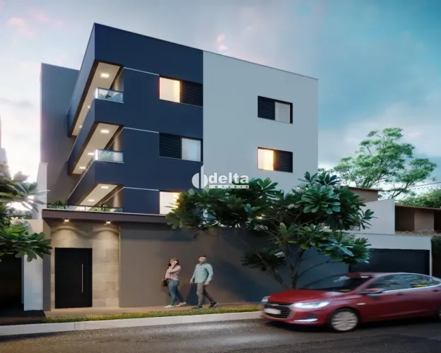 Apartamento com 2 quarto sendo 1 suíte disponível para venda no bairro Santa Mônica em Ube