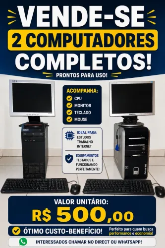 Vendo Computadores Completos