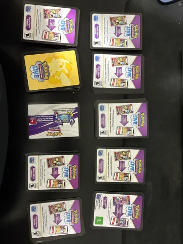Kit 133 Códigos Pokemón Live Diversos
