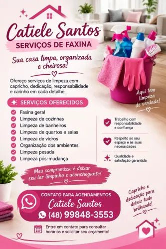 Serviços de faxina
