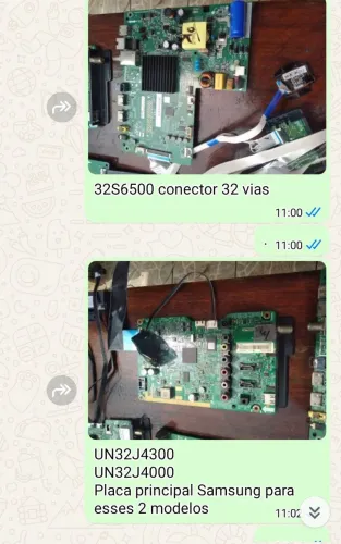 Placa principal tv 