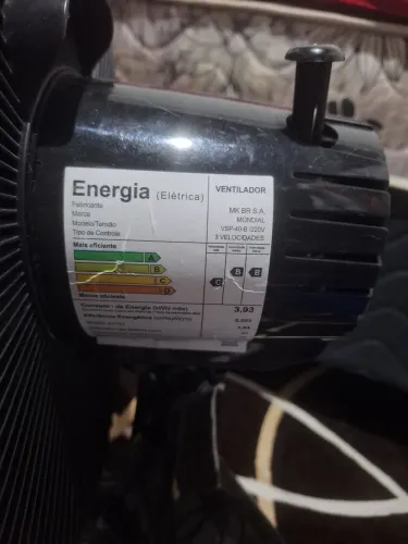 Ventilador com defeito