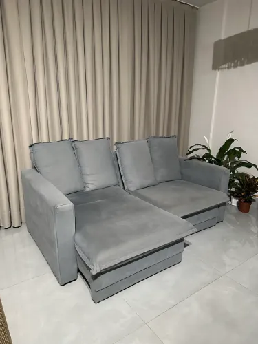 Sofá cama retrátil 2 módulos