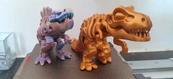 Dinossauro articulado 3d  KIT com 2