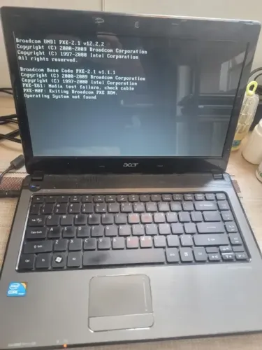 Placa mae notebook acer aspire 4741 series core i3 so 289 temos ssd 240gb novos