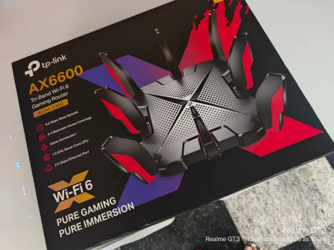 Roteador Gamer TP-Link AX6600