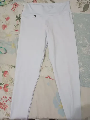 Calça legging branca 