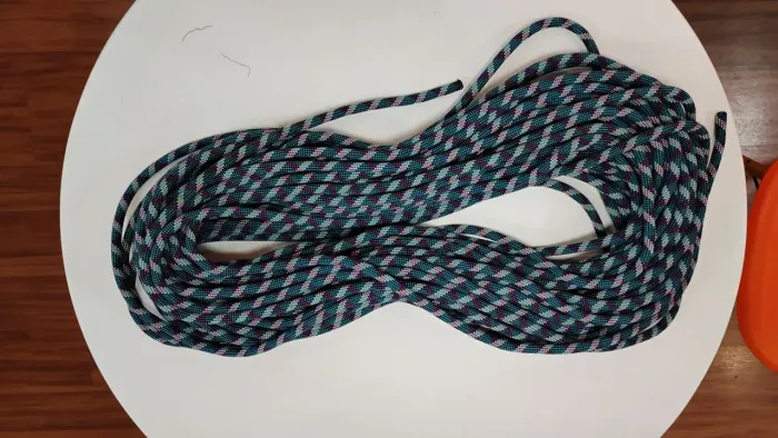 Corda Dinâmica Escalada, marca Edelweiss, 50 metros, diâmetro 9,8mm