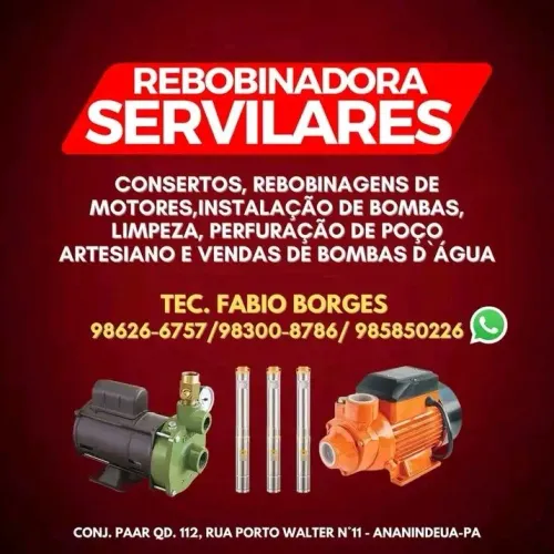 Serviço poço artesiano 