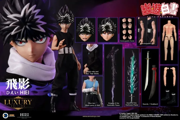 Hiei Asmus Toys 1/6 Luxury Edition LACRADO