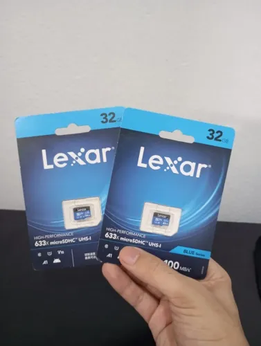 Kit 2 Cartões de Memória lexa 32gb  v30 + Frete Grátis
